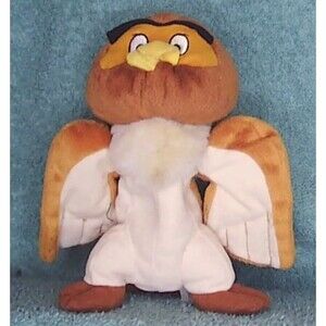 Disney Owl (Winnie The Pooh) Bird Soft Plush Toy 6” Mattel Arcotoys